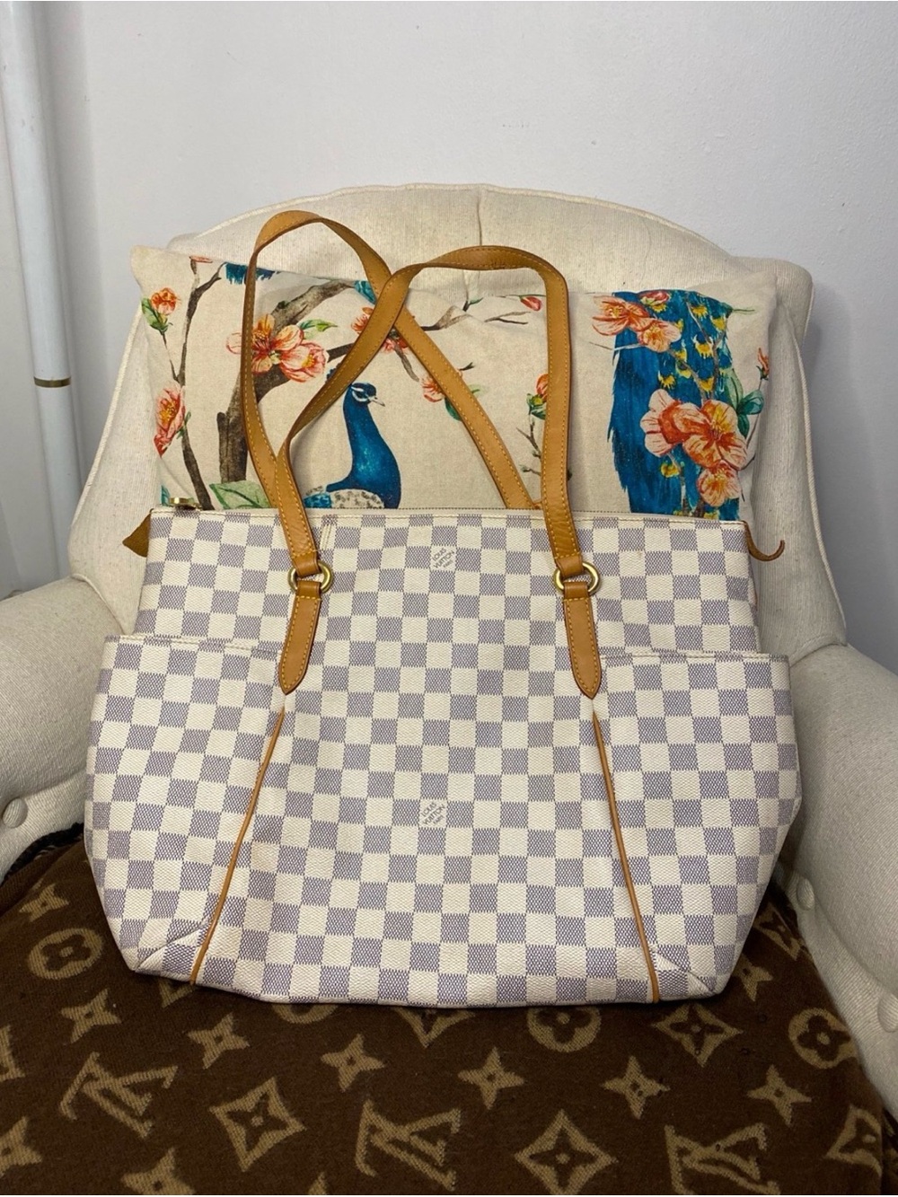 Louis Vuitton Damier Azur Canvas Totally PM